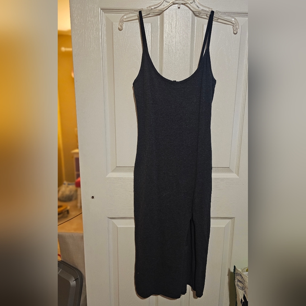Gray Knit Forever 21 Sleeveless Dress Sz S